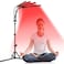 Infrared Light Therapy for Body, 180LEDs 660nm&amp;850nm Infrared Red Light Therapy with Timer, 4 Heads Adjustable Height &amp; Brightness &amp; Angle Red Light Therapy Lamp for Body