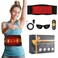 Infrared Red Light Therapy Belt:LED Lamp Vibration Near Body Pain Relief Device Wrap Red Light Therapy for Body with Timer Remote Control for Back Shoulder Waist Muscle