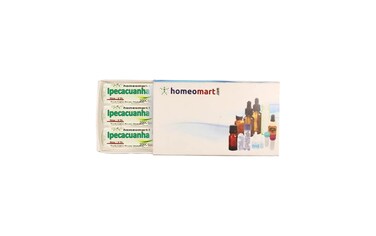 Ipecacuanha Homeopathy Pellets (Pills) in 200C Potency, Pack of 3