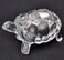 IS4A Fengshui Vastu Original Clear Crystal Turtle for Peace &amp; Prosperity (3 Inch Small)