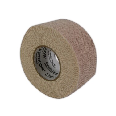 Johnson &amp; Johnson JNJ005172 Elastikon 1" x 2.5yd. Elastic Tape, 1" x 10 yd., Flesh (Pack of 12)