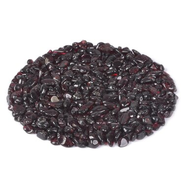 Justinstones Natural Garnet Polished Chips Crushed Tumbled Stone Crystal Healing Embellishments 100 Grams