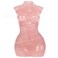 Justinstones Rose Quartz Healing Crystal Goddess Model Hand Carved Female Body Quartz Beauty Home Office Decor 2 inch