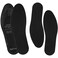 KALIONE 2 Pairs Shoe Inserts for Women Men Soft Shoe Pads Inserts Memory Sponge Shoe Insoles Breathable Shoe Insert Replacement for Women Men Kids Sneakers Flat Shoes, One Size(Black)