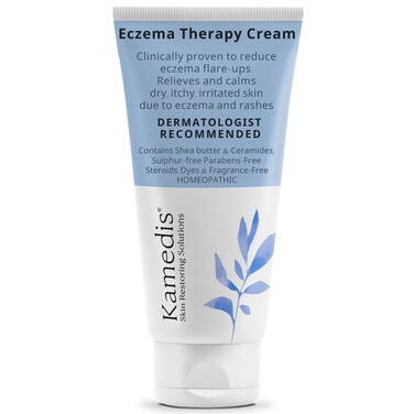 KAMEDIS Eczema Therapy Soothing Body Cream. Botanicals-Based. Clinically Proven for Itchy, Dry, Irritated Skin. Dermatologist Recommended moisturizing Treatment. SLS &amp; paraben-Free.