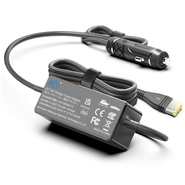 KFD 24V 2.71A 65W Car Charger 12V-24V DC Adapter for ResMed AirSense 11 AirMini AutoSet Elite CPAP Power Supply ResMed Air11 S11 39205 E1399 390000 390010 R390-7230 Mini DC Converter Power Cord Cable