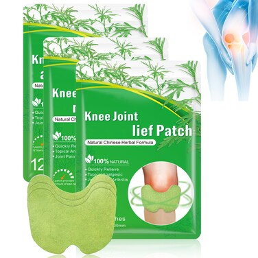 Knee Patches, 36pcs Natural Knee Patch, Natural Herbal Patches,Warming Herbal Patches for Knee Joint Neck and Back