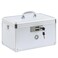 KYODOLED X-Large Medicine Lock Box, Locked Medicine Box with Key, Children Safe Medication Storage, 14.8 x 8.9 x 8.9 Inch, White