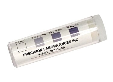 LaMotte 2948-BJ Insta-Test Iodine Sanitizer Test Paper, 12-100ppm Range (Vial of 200 Strips)