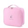Large First Aid Bag Empty, Portable Travel Pill Bag Double Zipper First Aid Pouch with Handle for Family Outdoors Hiking Camping Car Office Workplace (Pink)