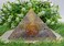 Large Orgone Pyramid   Glow in Dark Iolite Pyramid Crystal   Angel Orgonite Pyramid   Organ Pyramids Positive Energy Healing