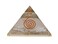Large Orgone Pyramid   Glow in Dark Selenite Pyramid Crystal   Orgonite Pyramid   Organ Pyramids Positive Energy Healing