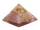 Large Orgone Pyramid   Rose Quartz Pyramid Crystal   Chakra Metatron Orgonite Pyramid   Organ Pyramids Positive Energy Healing