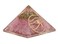 Large Orgone Pyramid   Rose Quartz Pyramid Crystal   Eye of Ra Orgonite Pyramid   Organ Pyramids Positive Energy Healing
