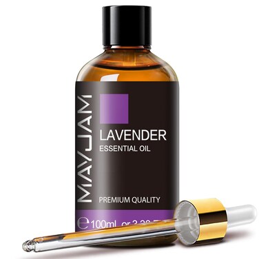 Lavender Essential Oil for Diffusers - Huge 3.38 Fl Oz - Lavender Oil Essential Oil for Skin Care, Hair Care, Massage, Aromatherapy, Soap and Candle Making