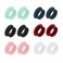 Lusofie 12PCS Earplugs Mute Style Pack,Noise Reduction Mute Style Pack for Earplugs,Quiet Ear Plugs Accessories for Extra 5 dB Noise,Mute Insert Style Loop Quiet Ear Plugs