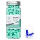 LYSIAN Ultra Soft Foam Earplugs for Sleep - 38dB Sleeping Ear Plugs Noise Cancelling, Reduction, Soud Proof, Work, Travel and Shooting Range -60 Pairs Value Pack(Water Blue)