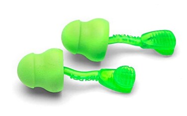 M6940 Twist in Earplugs, Foam, NRR 30, Green (100 per Dispenser)