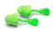 M6940 Twist in Earplugs, Foam, NRR 30, Green (100 per Dispenser)