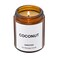 Massage Oil Candle, Romantic Gift SPA Use Home Scented Candle Body Oil, Ultra Hydrating Body Care with Soybean Oil, 4.5oz (Coconut)