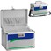 Medicine Lock Box With Combination Lock - 11.2 x 7.6 x 7.6 Inches - First Aid Safe Medication Storage Box, Medications and Personal Items, Safe Box for Home and Outdoor - Silver