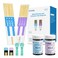 Medilax Blood Ketone and Sugar Strips, Only for Medilax Keto Test and Glucose Meter, 60 Count Diabetic Strips, 60 Count Blood Ketone Strips, 120 Blood Lancets
