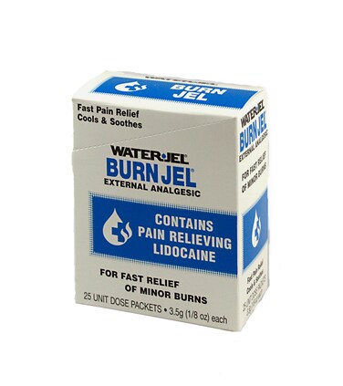 Medique Products 66622 Water Jel Burn Jel, Unit Dose, 25 Per Box