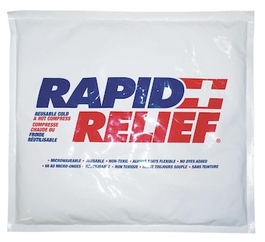 Medline Accu-Therm Reusable Hot/Cold Gel Pack, 10 Inch x 12 Inch, Microwaveable &amp; Freezable, Non-Toxic Gel, Case of 12 Each