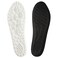 Memory Foam Insoles for Men and Women, Comfort Insoles with Arch Support, Heel Cushioning Replacement Massage Insole for Trainers, Sneakers, Soprts Shoes, Work Boots, Black(US M: 7.5/8 or W: 8.5/9)