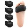 Metatarsal Pads 4 Pairs Ball of Foot Cushions for Women and Men,Foot Pads for Pain Relief for Shoes Pads, Bunion Forefoot Pads, Foot Cushion for Ball of Feet (Black)