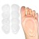 Metatarsal Pads Ball of Foot Cushions 8 Pack Gel Ball Feet Pads Mortons Neuroma Callus Foot Pain Relief Bunion Forefoot Support for Women Men