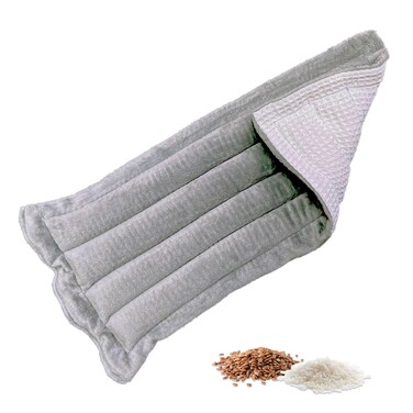 Microwavable Heating Pad Solutions Buddy - Moist and Large Heating Pad for Joints and Muscles Relief - Microwave Hot Pack Heat Pad for Cramps - Calming Chilled or Heated Pad Therapy - 1 Pack