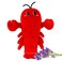 Microwavable Lobster Plush Heating Pad for Cramps and Pain Relief, Lavender-Scented Cozy Warm Stuffed Animal, Perfect Relaxation and Stress Relief Gift for Women