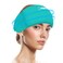 Migraine Relief Cap,Soothing Headache Migraine Hat Ice Head Wrap,Hangover Cap Face Mask Cold Compression for Tension,Puffy Eyes,Stress,Sinus,Ice Blue