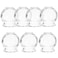 Mipcase Hand Tools Hand Tools 7pcs Glass Fire Cupping Chinese Acupoint Cupping Glass Cupping Device Body Care Cupping Suction Cupping Vacuum Cupping Full Body Suits Full Body Suits