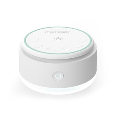Momcozy Sound Machine for Baby   Portable White Noise Sound Machine for Sleep Rechargeable   20 Sleep Sounds White Noise Machine with Nursery Night Light   Travel Sleep Sound Machine Battery Based