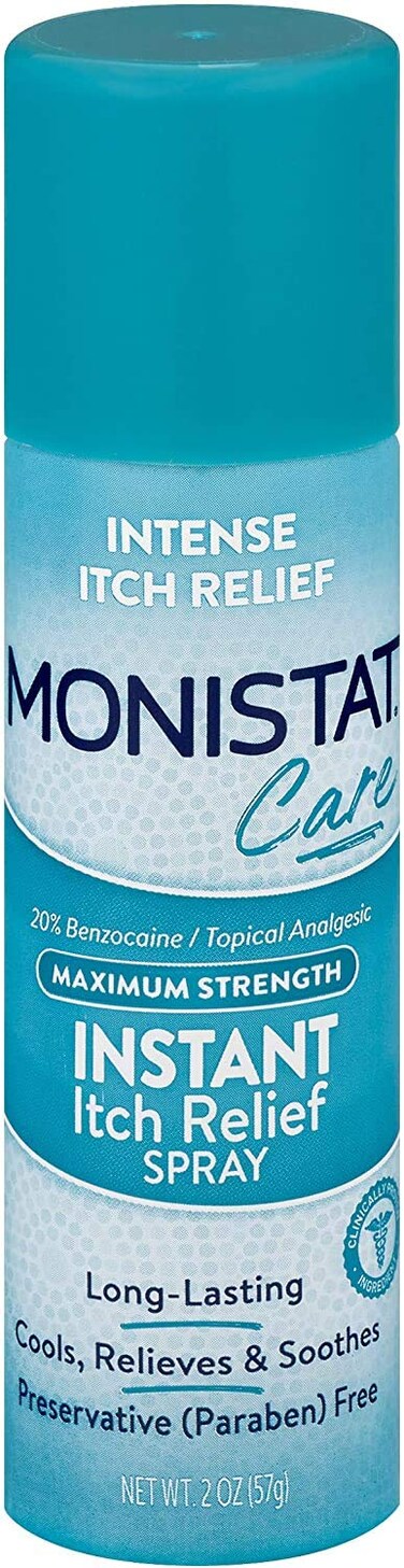 Monisat Care Instant Itch Relief Spray   Cools &amp; Soothes   Maximum Strength   2 Oz, 2 Count
