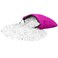 mookaitedecor 1/2 lb Rock Quartz Tumbled Stone Chips Crushed Crystals and Healing Stones with Chakra Bag