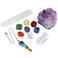 mookaitedecor 11 pcs Healing Crystals Set, 7 Tumbled Stones, Chakra Pendulum, Amethyst Cluster, Selenite, Crystal Point Meditation Kits for Reiki &amp; Balancing