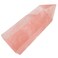 mookaitedecor Healing Crystal Wands 6 Faceted Single Point Reiki Chakra Meditation Home Decor,Rose Quartz