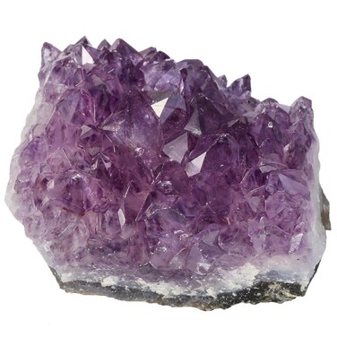 mookaitedecor Natural Amethyst Crystal Cluster Specimen Stone for Crystals Healing Reiki Home Decoration(0.2lb-0.3lb)