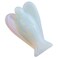 mookaitedecor Opalite Guardian Angel Figurines, Crystals Gemstone Carved Mini Statue for Love, Peace &amp; Healing 1.5 inch
