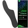 Morton's Extension Orthotic, Carbon Fiber Insole (1 Piece), Rigid Foot Support Insert for Morton's Toe, Foot Fractures, Turf Toe, Hallux Rigidus, and Arthritis, 295(W 13.5-14,M 12.5-13)