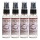MRS. MEYER'S CLEAN DAY Antibacterial Hand Sanitizer Spray, Travel Size, Removes 99.9% of Bacteria, Lavender, 2 oz - Pack of 4