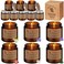 MTLEE 12 Pcs Candles for Home Scented Candles Gift Set for Women Long Lasting Aromatherapy Jar Candle Bulk Soy Wax Candles for Birthday Teacher Thanksgiving Anniversary (Flower Scent)