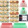 MTLEE 24 Sets Christmas Scented Soy Wax Candles Aromatherapy Candles with Organza Bag and Cards Bulk, Portable Travel Tin Candle Party Favors Christmas Gifts for New Year Home Supplies(Romantic)