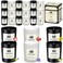 MTLEE 36 Pcs Scented Candles for Home Bulk Jar Candles Gift Set for Women Long Lasting Aromatherapy Candle for Birthday Teacher Thanksgiving Anniversary(Elegant Style)