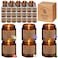 MTLEE 36 Pcs Scented Candles for Home Bulk Jar Candles Gift Set for Women Long Lasting Aromatherapy Candle for Birthday Teacher Thanksgiving Anniversary(Simple Style)