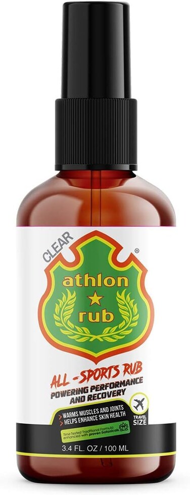Muscle Rub Spray - Enhanced Thai Oil with Arnicaa for Sport Warmup, Massage and Recovery - 100 ml / 3.4 fl oz