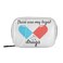 Naanle Blue and Red Pill Box 7 Day Case Bag Travel Organizer with Zipper Portable Weekly Compact Size for Vitamin Supplement Holder A Cartoon White 4.6 x 3.14 x 1.88 Inch
